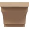 Ekena Millwork 5"W x 5"D x 5"H Wide Mediterranean Rough Cedar Woodgrain TimberThane Corbel, Primed Tan CORUR05X05X05MEDRCPR - alternate 4